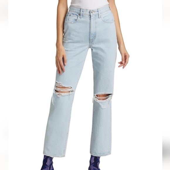 Slvrlake Love Hurts High Rise Straight Leg London Jeans 30 NWT - Picture 13 of 13